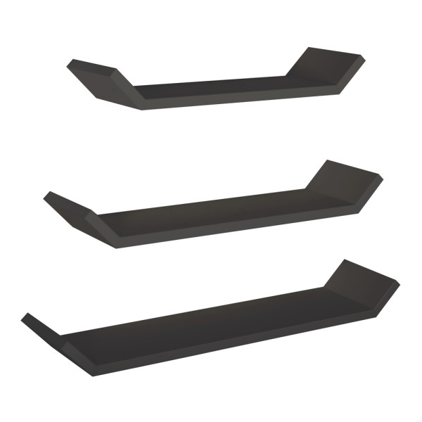 Complemento d'arredo Barchetta Nero lunghezza 71