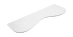 Mensola cupido Bianco lunghezza 76