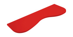 Mensola cupido Rosso lunghezza 76
