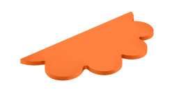 Mensola Venere Arancione lunghezza 56